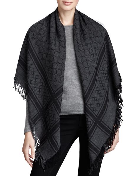 gucci winter shawl|Gucci shawl for women.